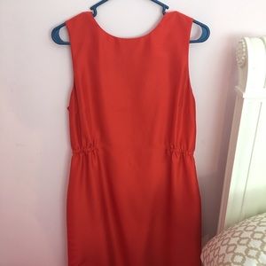 J.Crew 100% Silk Coral Dress!